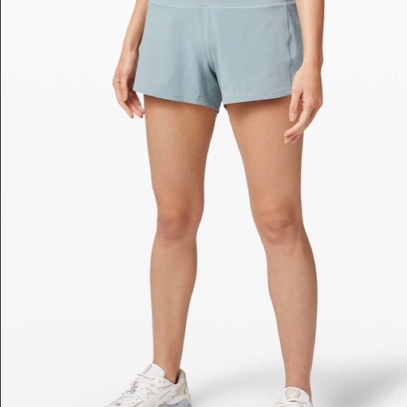 SOLD Lululemon High Rise Speed Up Shorts 4” - Picture 6 of 9